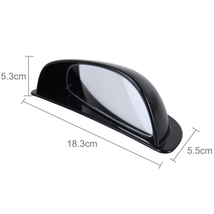 3R-090 Car Blind Spot Rear View Wide Angle Mirror, Right, 3R-090, Right