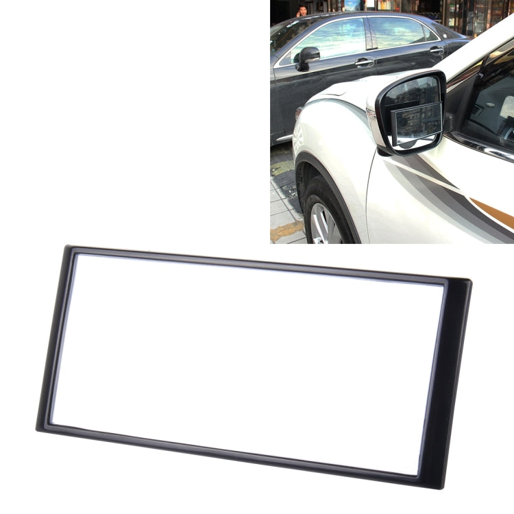 3R-145 Car Blind Spot Rear View Wide Angle Mirror, Size: 14.5cm × 6.3cm, 3R-145 (Black)