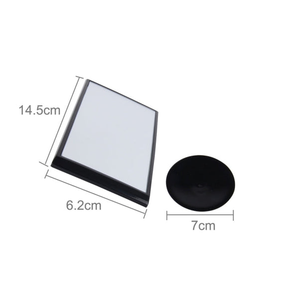 3R-145 Car Blind Spot Rear View Wide Angle Mirror, Size: 14.5cm × 6.3cm, 3R-145 (Black)