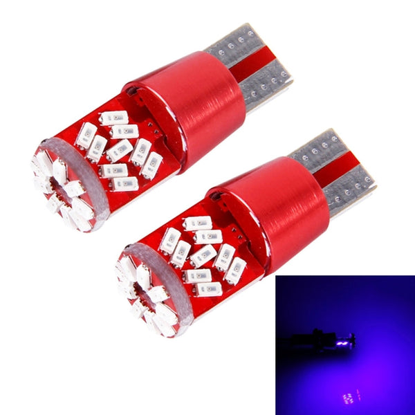 2 PCS T10 5W 27 SMD-3014 LEDs Car Clearance Light Lamp, DC 12V