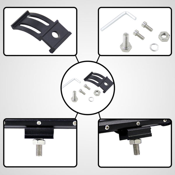 4 inch Three Rows Led Light Bar Modified Off-road Lights Roof Light Bar IP67 Waterproof 9W Condenser 6000K 5500LM LED Spotlight Light Searchlight Car LED Work Lights, DC 10-48V