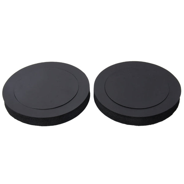 2 PCS Car Sound Insulation Speaker Soundproof Cotton with Self Adhesive Car Sound Insulation Cotton, Outer Diameter : 19.5 cm, Inner Diameter: 14.3 cm