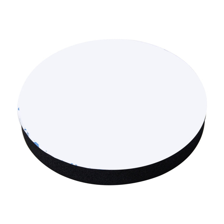 2 PCS Car Sound Insulation Speaker Soundproof Cotton with Self Adhesive Car Sound Insulation Cotton, Outer Diameter : 19.5 cm, Inner Diameter: 14.3 cm