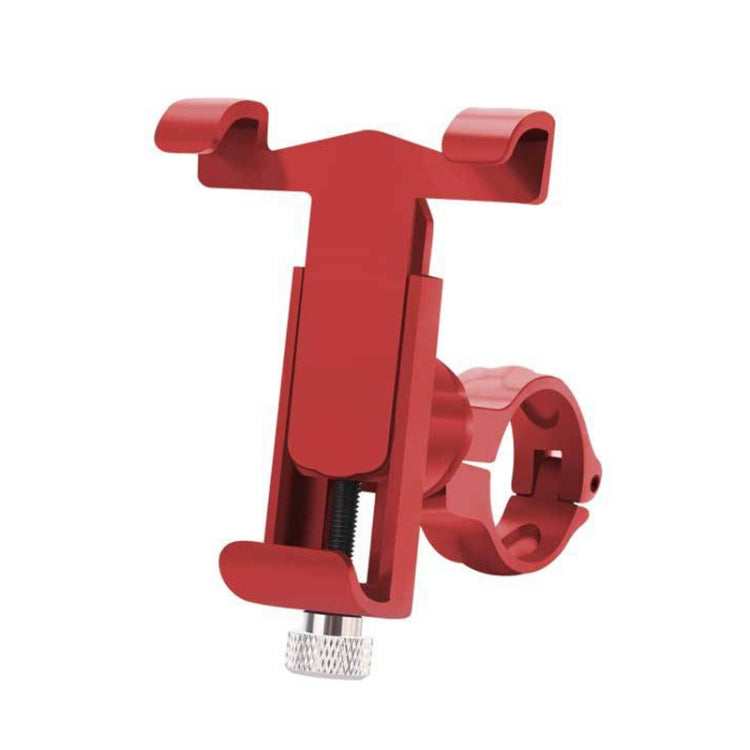 360 Degree Rotatable Aluminum Alloy Phone Bracket for Bicycle, Suitable for 50-100mm Device