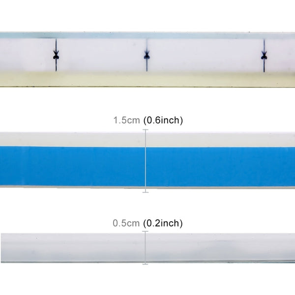 2 PCS 60cm DC12V 19W Ultra-thin Car Colorful Turn Lights / Running Lights SMD-5050 LED Bulbs