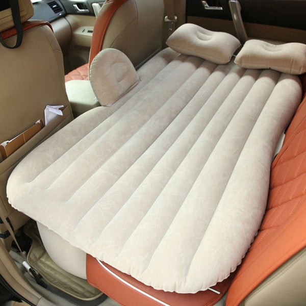 Car Travel Inflatable Mattress Air Bed Camping Universal SUV Back Seat Couch With Protection Air Cushion