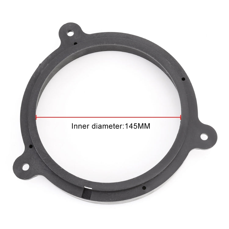 2 PCS Car Auto Plastic Loudspeaker Base Horn Mat for Subaru Forester Back Door