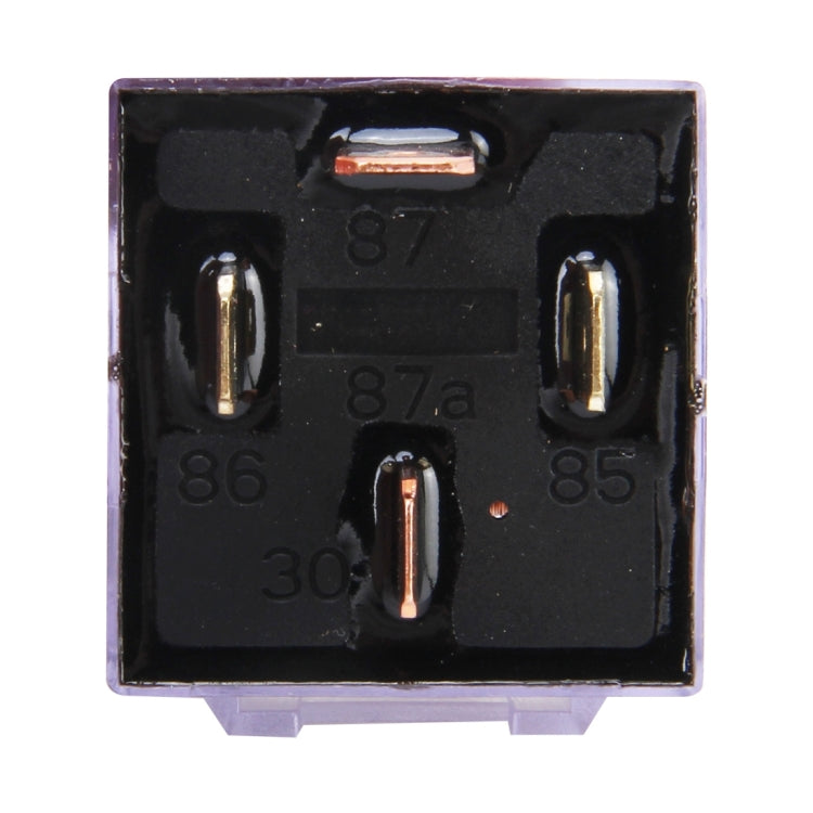 10 PCS JD-1912 80 AMP 12V Waterproof Car Auto Four Plugs Relay with Warning Light