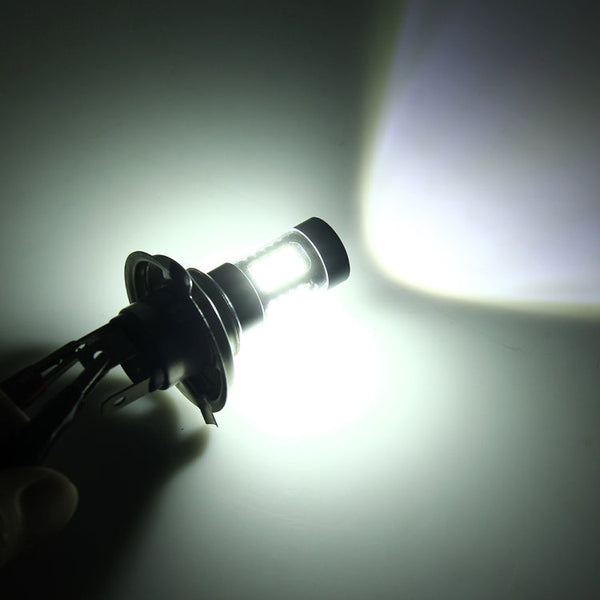 H4 7W 420LM 6000K Car Fog Lights with 42 SMD-3528 LED  Lamps, DC 12V