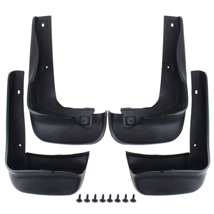 4 PCS Car Auto Semi-Rigid PVC Splash Flaps Mudguards Fender Guard for Honda City