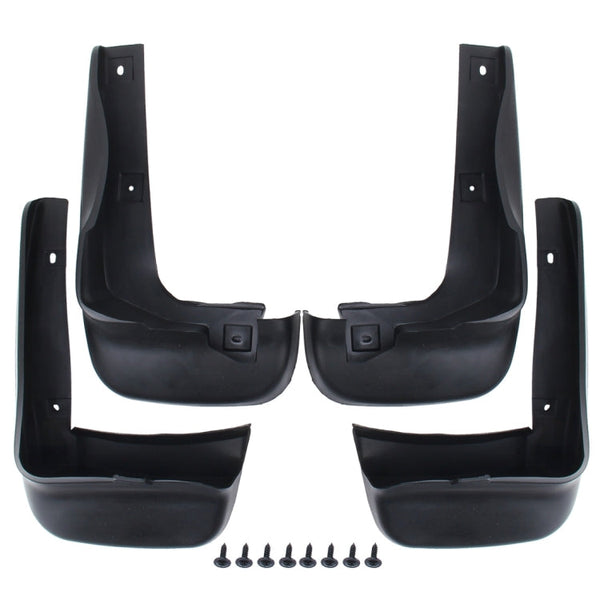 4 PCS Car Auto Semi-Rigid PVC Splash Flaps Mudguards Fender Guard for Honda City