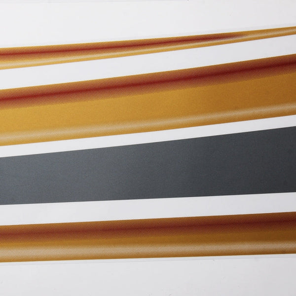 5 PCS SUV Body Decorative Strip Brand Car Streamline Shining Sticker for Toyota Prado4000 2011 Version