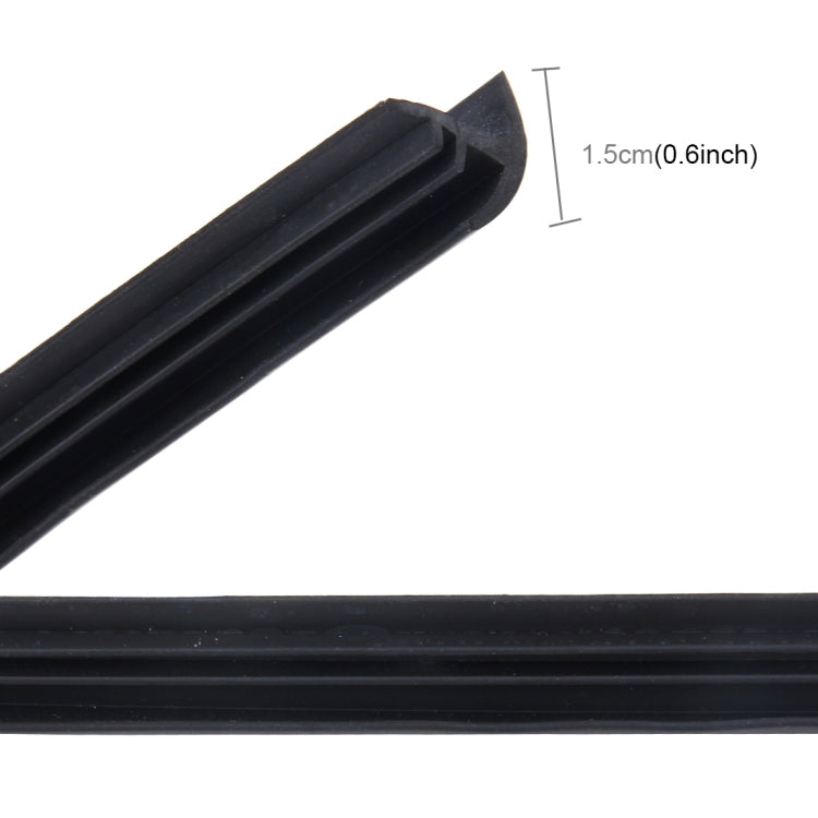 1.5m Car Instrument Desk Decorative Strip Rubber Chrome Decoration Strip  Seal