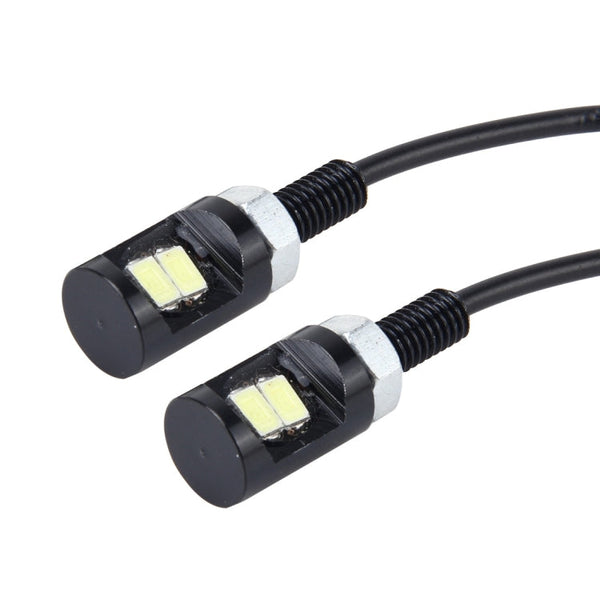2 PCS 2W 100 LM 6500K Car License Plate Light with 2 SMD-5630 Lamps, DC 12V