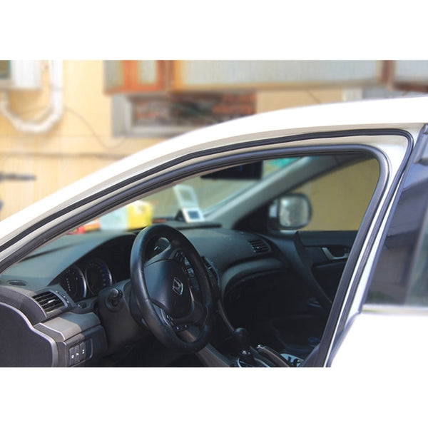 4m B Shape Car Decorative Strip Rubber Chrome Decoration Strip Door Seal Window Seal