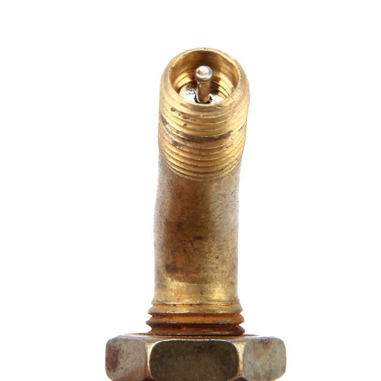 Car Motorcycle Bike Universal Yellow Copper Valve Adaptor Tyre Tube Extension Adapter