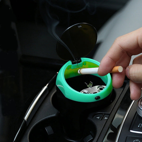 3R-2113 Universal Portable Car ABS Trash Rubbish Bin Ashtray