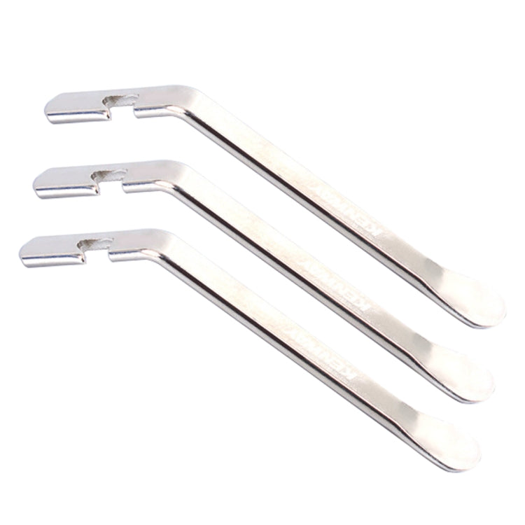 3 PCS Mountain Bike Cycling Stainless Steel Tyre Disassemble Crowbar Tool, 3 PCS Stainless Steel