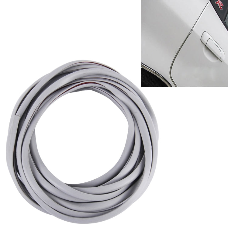 5m Car Decorative Strip PVC Chrome Decoration Strip Door Seal Window Seal