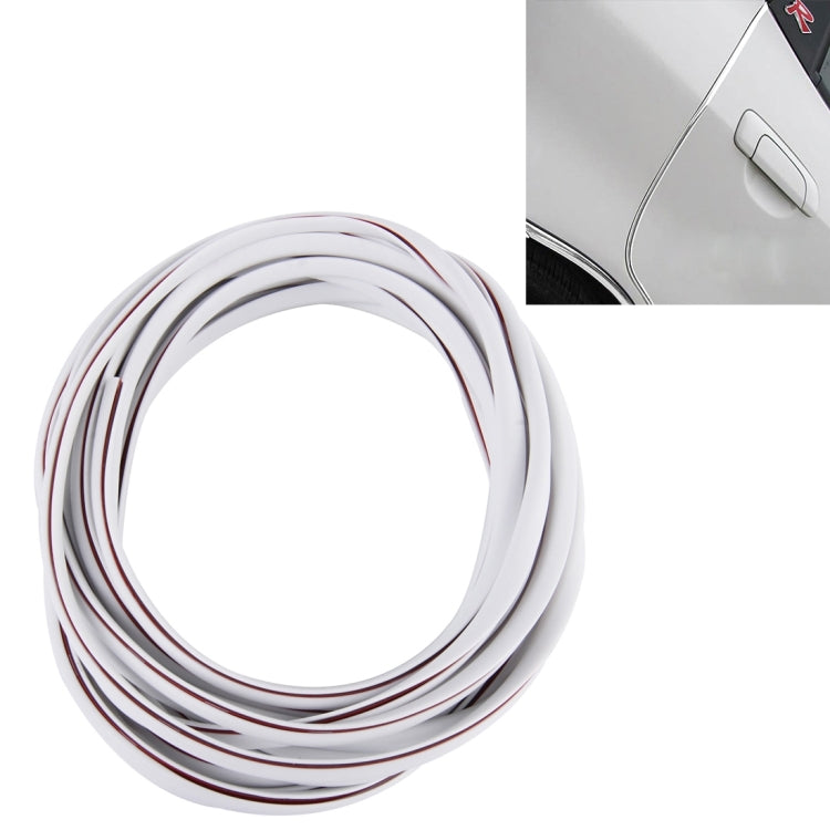 5m Car Decorative Strip PVC Chrome Decoration Strip Door Seal Window Seal