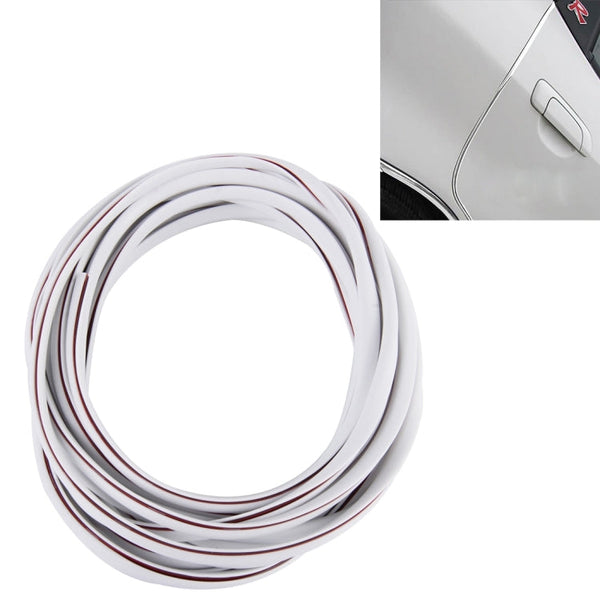 5m Car Decorative Strip PVC Chrome Decoration Strip Door Seal Window Seal