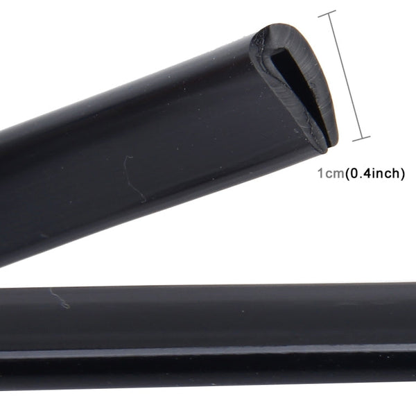 5.6m Car Decorative Strip Rubber Chrome Decoration Strip Door Seal Window Seal