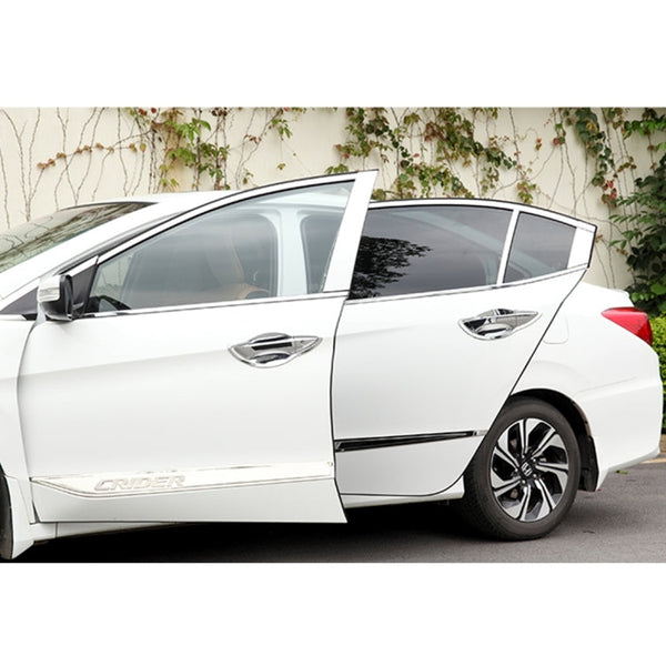 5.6m Car Decorative Strip Rubber Chrome Decoration Strip Door Seal Window Seal