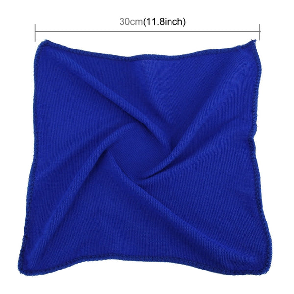 10 PCS 30cm × 30cm Microfiber Quick Dry Towels Cleaning Cloth Car Detailing Care Towels Car Care Towels