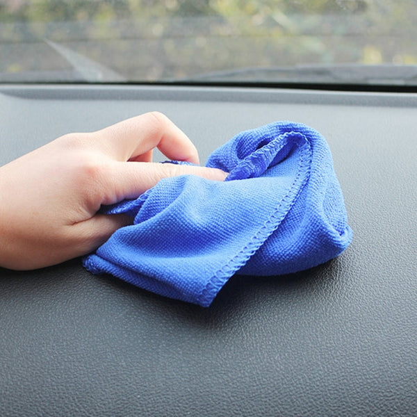 10 PCS 30cm × 30cm Microfiber Quick Dry Towels Cleaning Cloth Car Detailing Care Towels Car Care Towels