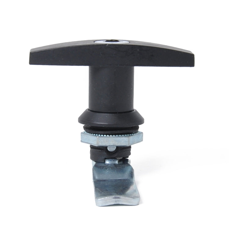 2 PCS Black T Shape Handle Paddle Entry Door Latch & Keys Tool Box Lock for Trailer / Yacht / Truck, 2 PCS Black T Shape Handle