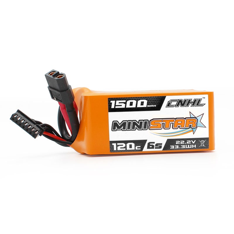CNHL Ministar 1500mAh 22.2V 6S 120C Lipo Battery