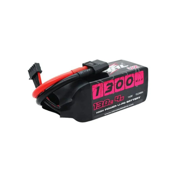 CNHL Black Series V2.0 1300mAh 14.8V 4S 130C Lipo Battery with XT60 Plug