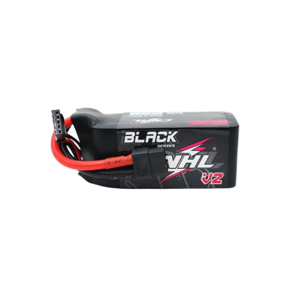 CNHL Black Series V2.0 1300mAh 14.8V 4S 130C Lipo Battery with XT60 Plug