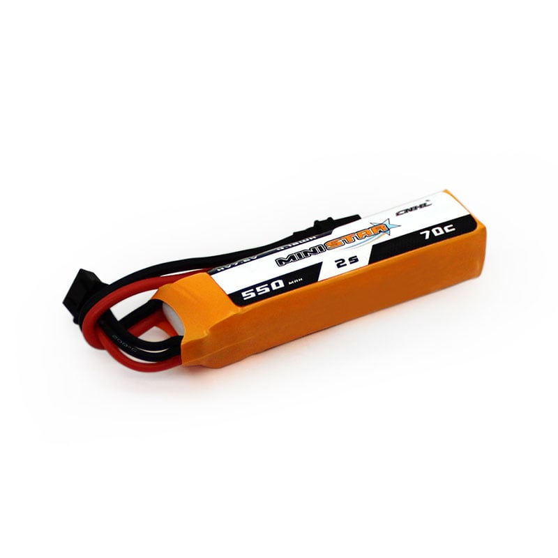 3x CNHL MiniStar HV 550mAh 7.6V 2S 70C Lipo Battery XT30