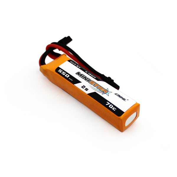 3x CNHL MiniStar HV 550mAh 7.6V 2S 70C Lipo Battery XT30