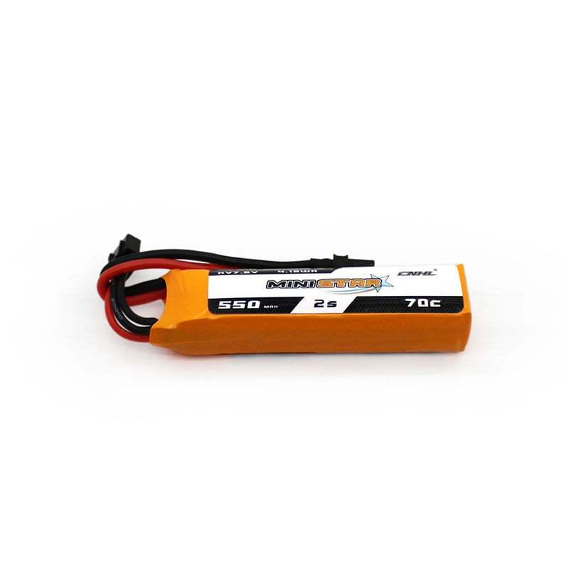 3x CNHL MiniStar HV 550mAh 7.6V 2S 70C Lipo Battery XT30