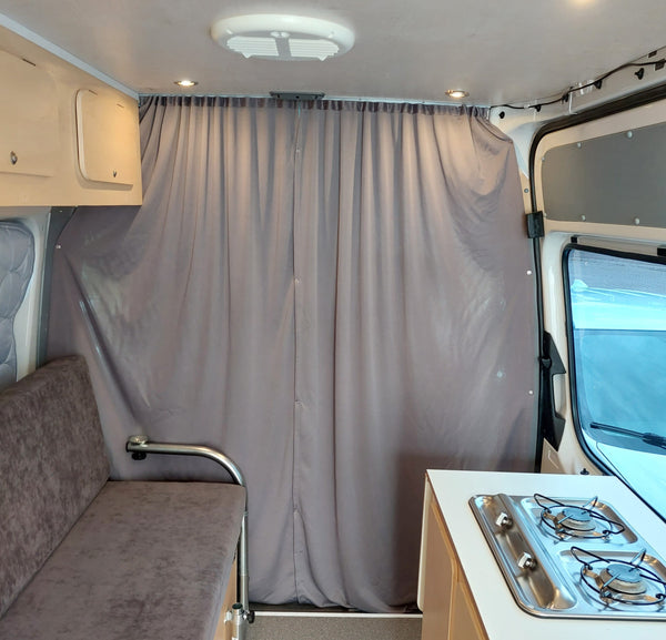 For VW Crafter Maxi-Cab Divider Curtain Kit – Premium Privacy Solution for Van Conversions
