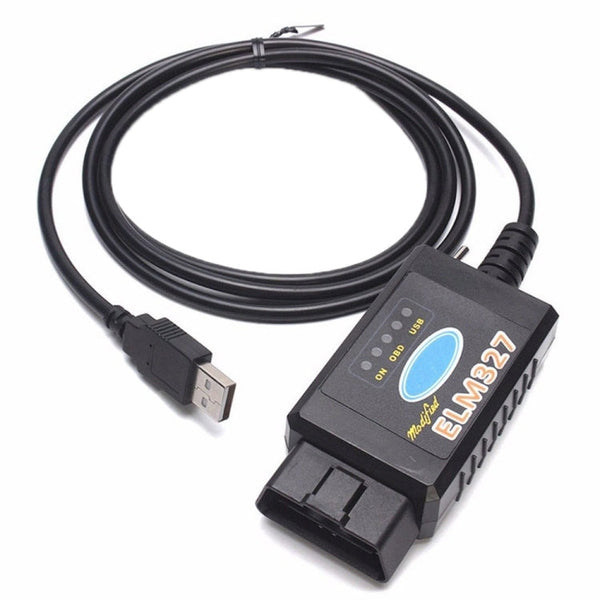 ELM327 Interface USB OBDII Auto Diagnostic Scanner Tool with Switch, Auto Diagnostic Scanner