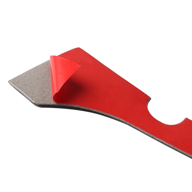 2 PCS Car Carbon Fiber Rearview Mirror Bumper Strip Decorative Sticker for BMW G30 (2018-2019) / G11 (2016-2019), Right Drive with Camera