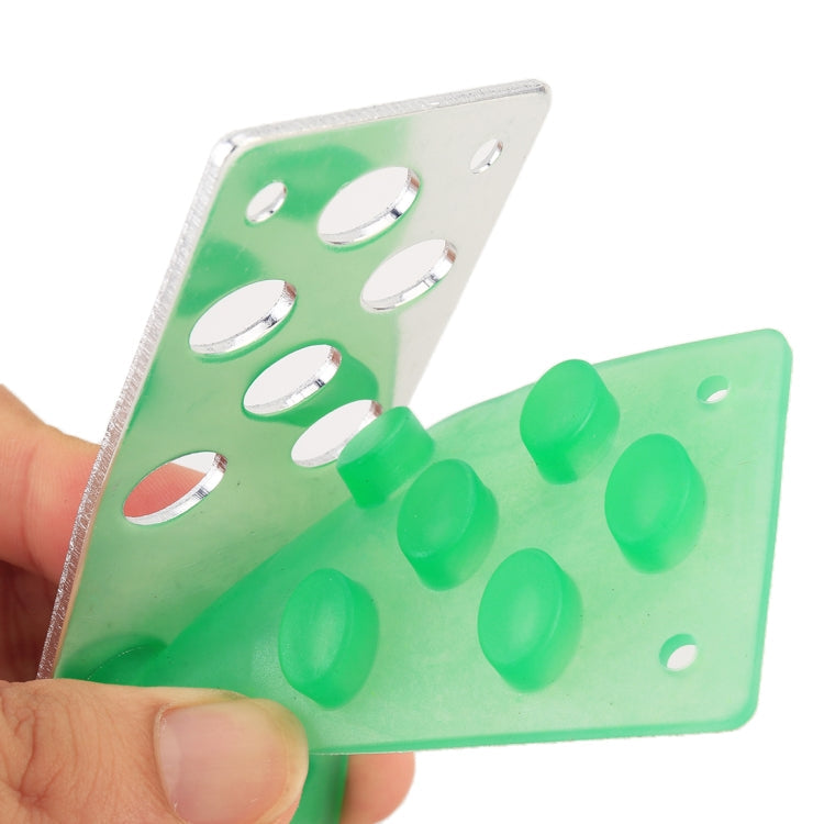 2 in 1 Luminous Non-Slip Automatic Gear Car Pedals Foot Brake Pad Cover Set, 2 in 1