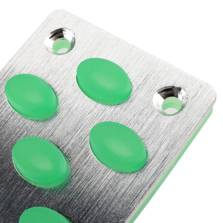 3 in 1 Small Luminous Non-Slip Automatic Gear Car Pedals Foot Brake Pad Cover Set, 3 in 1