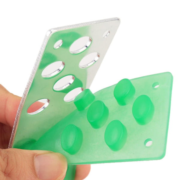 3 in 1 Small Luminous Non-Slip Automatic Gear Car Pedals Foot Brake Pad Cover Set, 3 in 1