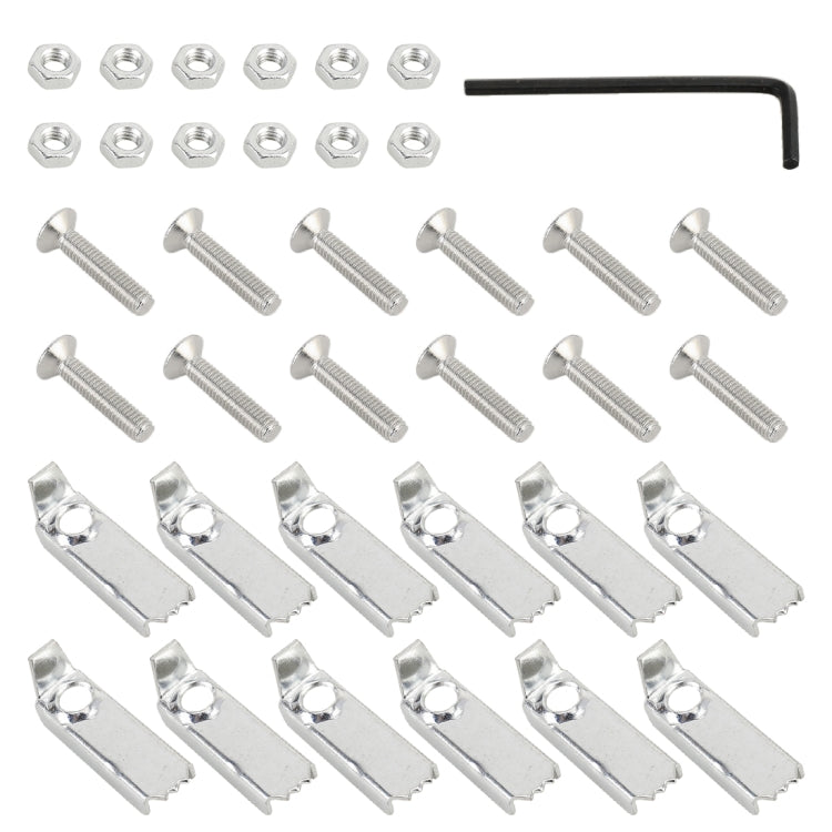 3 in 1 Small Luminous Non-Slip Automatic Gear Car Pedals Foot Brake Pad Cover Set, 3 in 1