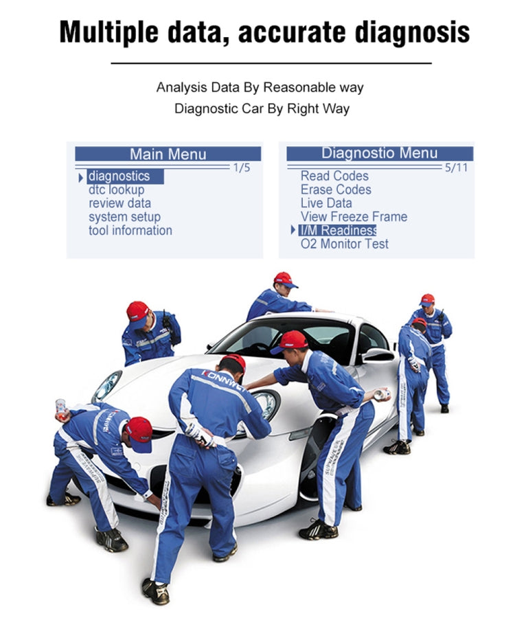 KONNWEI KW309 V309 V310 MS309 Code Reader OBD2 Scanner Diagnostic Tool, KW309