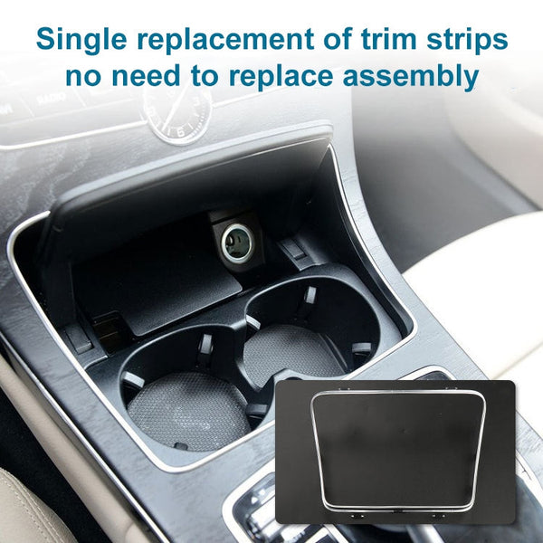 2056830900 Car Cup Holder Electroplating Trim Decorative Frame for Mercedes-Benz C Class W205