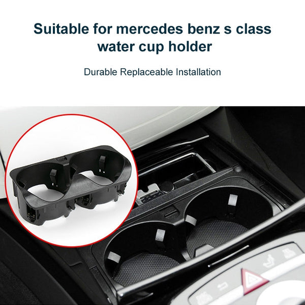 Car Water Cup Holder 2216801991 for Mercedes-Benz S-Class W221 2006-2009, Left Driving