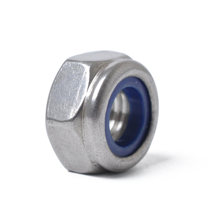 60 PCS Car 304 Stainless Steel Lock Nuts Nylon Insert Locknut Kit M3-M10, 60 PCS