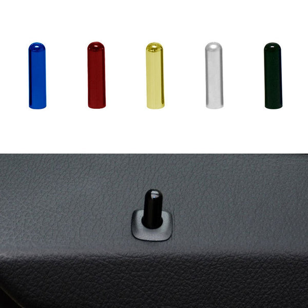 Car Door Latch Pin Door Screw Knob Cap Cover Trim for BMW F10, Left and Right Driving