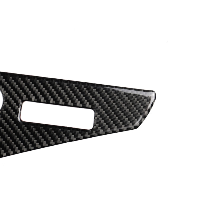 4 PCS Car Carbon Fiber Door Inner Handle Panel Decorative Sticker for Infiniti Q50 2014-2020, Left Drive