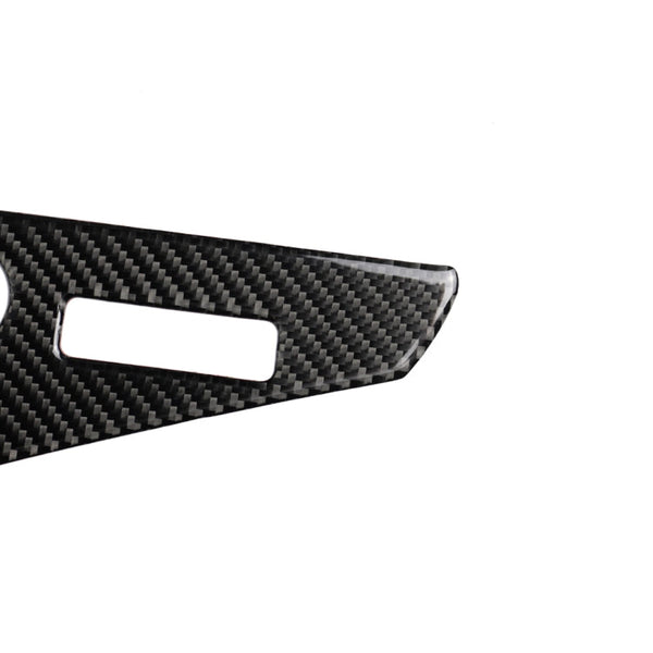 4 PCS Car Carbon Fiber Door Inner Handle Panel Decorative Sticker for Infiniti Q50 2014-2020, Left Drive